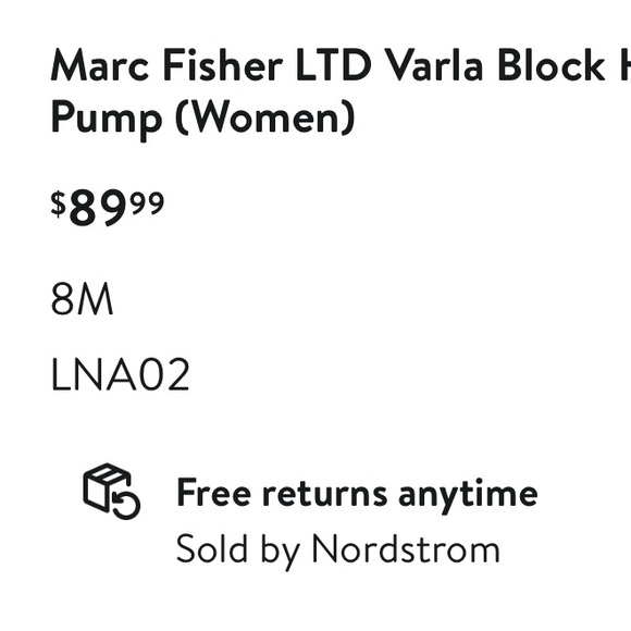 NWT Marc Fisher LTD Varla Block Heels - Picture 9 of 9